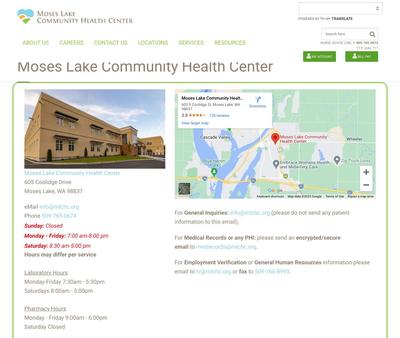 STD Testing at Moses Lake Community Health Center