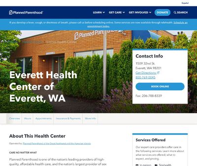 STD Testing at Planned Parenthood - Everett Health Center