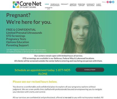 STD Testing at Care Net of Puget Sound