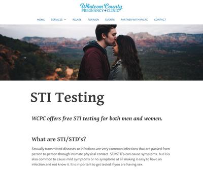 STD Testing at Whatcom County Pregnancy Clinic