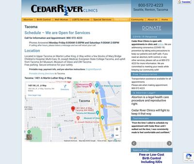 STD Testing at Cedar River Clinics