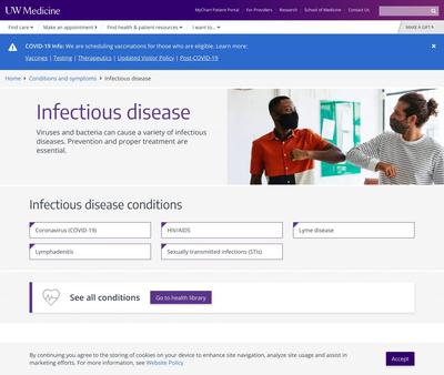 STD Testing at UW Medicine Infectious Disease & Travel Medicine Clinic at Harborview