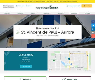 STD Testing at Neighborcare Health at St. Vincent de Paul --Aurora
