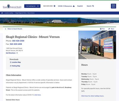 STD Testing at Skagit Regional Clinics - Mount Vernon