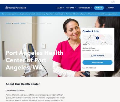 STD Testing at Planned Parenthood - Port Angeles Health Center