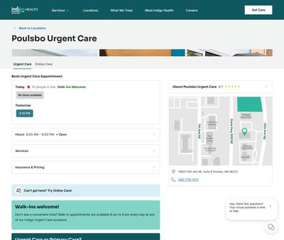 STD Testing at MultiCare Indigo Urgent Care - Poulsbo