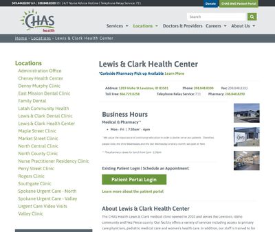 STD Testing at CHAS Lewis & Clark Medical Clinic