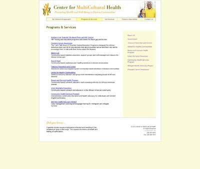 STD Testing at Centre for Multicultural Health