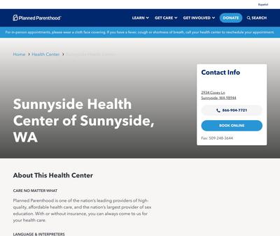 STD Testing at Sunnyside Health Center