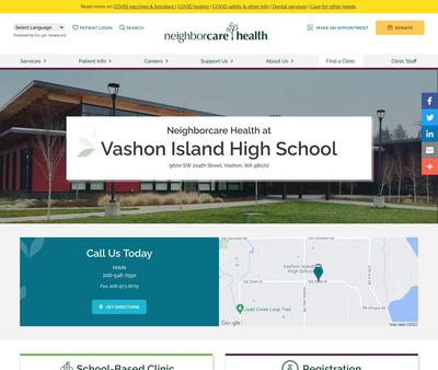 STD Testing at Neighborcare Health at Vashon Island High School