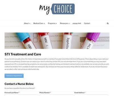 STD Testing at MyChoice - Spokane Pregnancy Medical Clinic