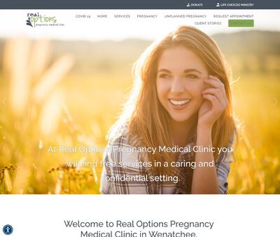 STD Testing at Real Options Pregnancy Clinic of Wenatchee Washington