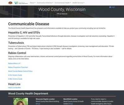 STD Testing at Wood County Health Department