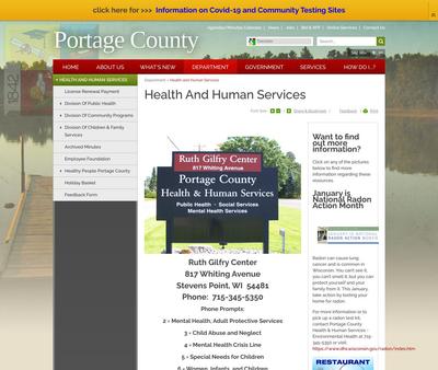 STD Testing at Portage County Health and Human Services Department