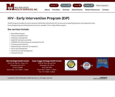 STD Testing at Milwaukee Health Services Inc.