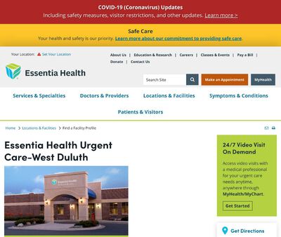 STD Testing at Essentia Health Urgent Care-West Duluth