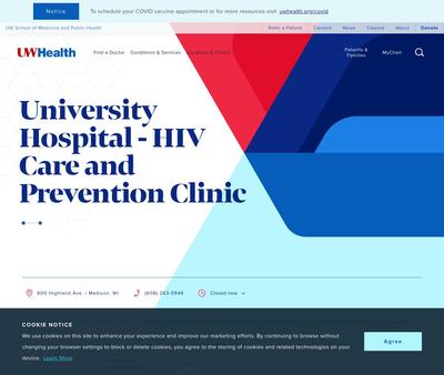 STD Testing at UW Health - HIV Care and Prevention Clinic