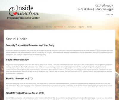 STD Testing at Inside Connection